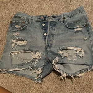 Levis 501 shorts